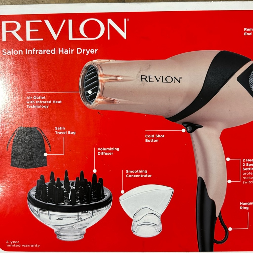 Salon Infrared Hair Dryer Set - Picture 3 of 4